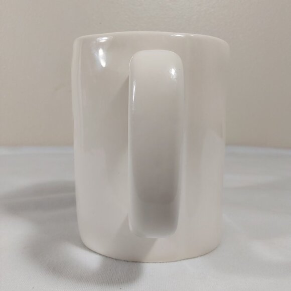 Rae Dunn Valentine's Day Two Hearts Large White Mug Red Interior - Perfect Cond - Picture 5 of 7